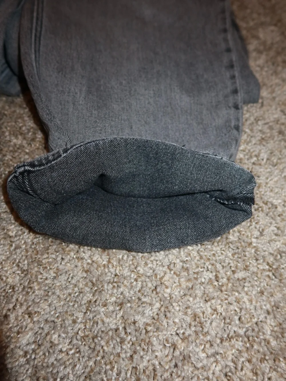 Hollister washed gray